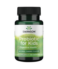 Swanson - SWANSON Probiotyki dla dzieci do ssania 60tab