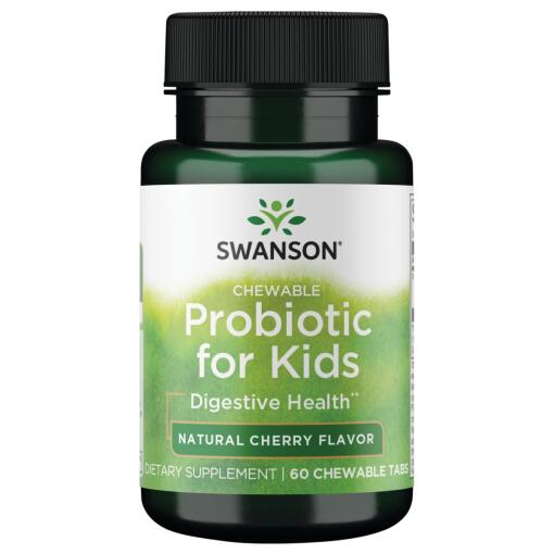 Swanson - SWANSON Probiotyki dla dzieci do ssania 60tab