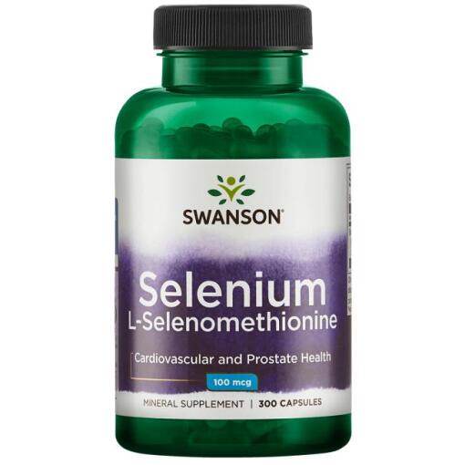 Swanson - SWANSON Selen SeLECT 100mcg 300kaps