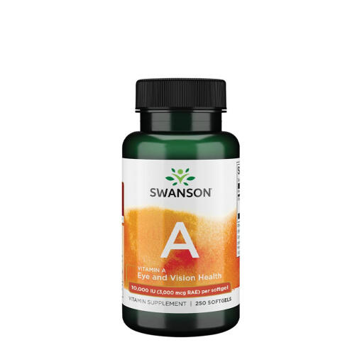 Swanson - SWANSON Witamina A 10.000IU 250sgels