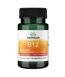 Swanson - SWANSON Witamina B-12 1000mcg 100 do ssania