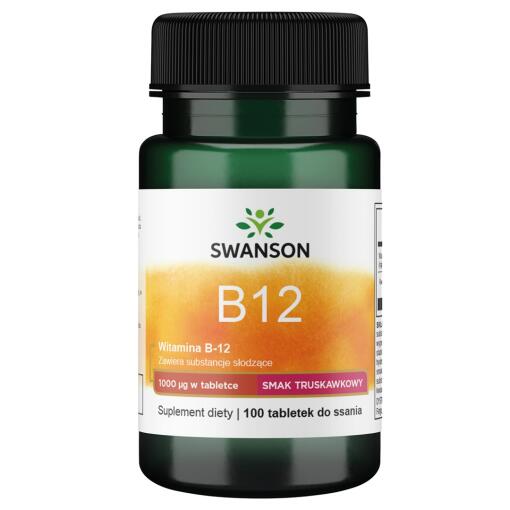Swanson - SWANSON Witamina B-12 1000mcg 100 do ssania