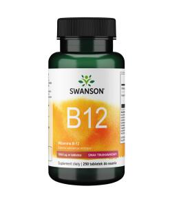 Swanson - SWANSON Witamina B-12 1000mcg 250 do ssania