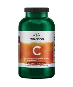 Swanson - SWANSON Witamina C1000 buforow + bioflaw 250t