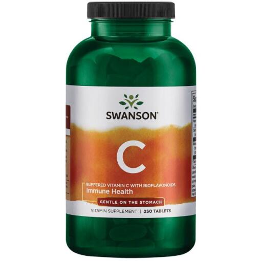 Swanson - SWANSON Witamina C1000 buforow + bioflaw 250t