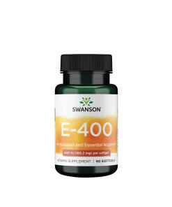 Swanson - SWANSON Witamina E 400IU 60kaps