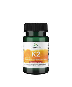 Swanson - SWANSON Witamina K2 naturalna 100mcg30 kaps