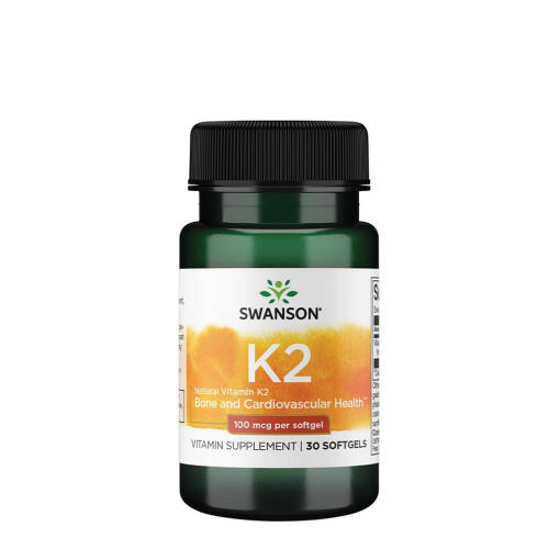 Swanson - SWANSON Witamina K2 naturalna 100mcg30 kaps