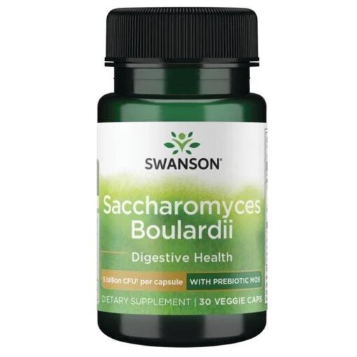 Swanson - Saccharomyces Boulardii - 30 vcaps