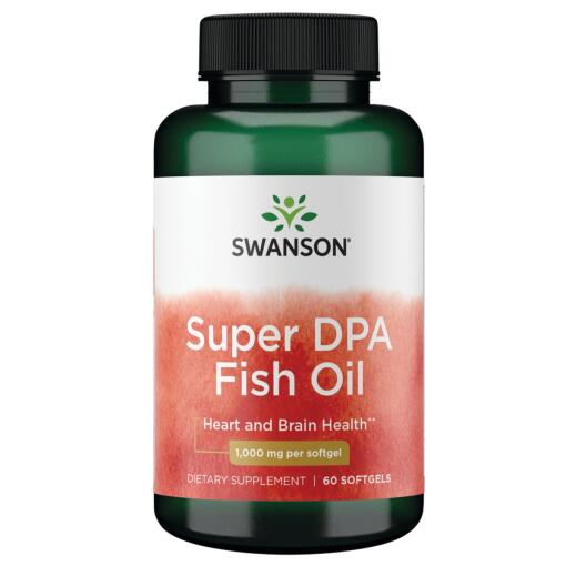 Swanson - Super DPA Fish Oil - 60 softgels