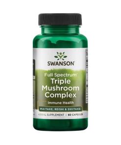 Swanson - Triple Mushroom Complex - 60 caps