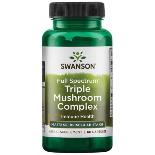 Swanson - Triple Mushroom Complex - 60 caps