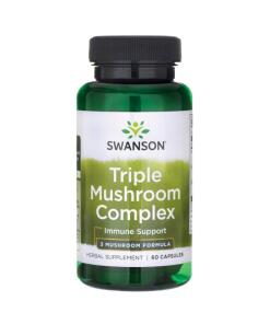 Swanson - Triple Mushroom Standardized Complex - 60 caps