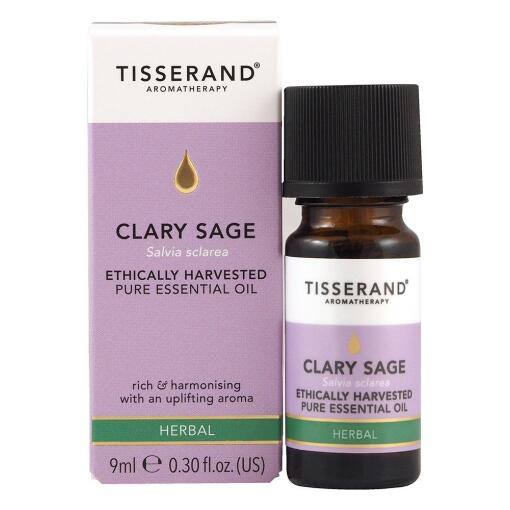 Tisserand Aromatherapy - TISSERAND AROMATHERAPY Clary Sage Salvia Sclarea Ethically Harvested (9 ml / 0