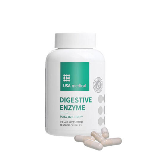 USA medical - USA medical Digestive Enzyme (60 Capsules)