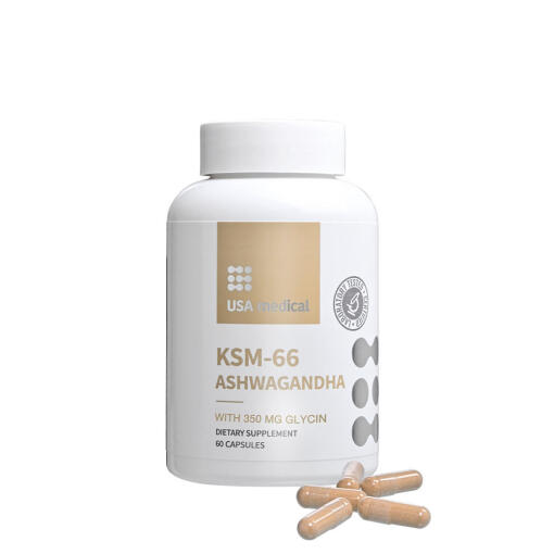 USA medical - USA medical KSM-66 Ashwagandha (60 Capsules)