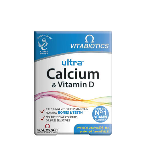 Vitabiotics - Vitabiotics Ultra Calcium & Vitamin D  (30 Tablets)