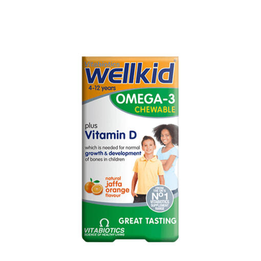 Vitabiotics - Vitabiotics Wellkid Omega-3 Chewable  (60 Capsules