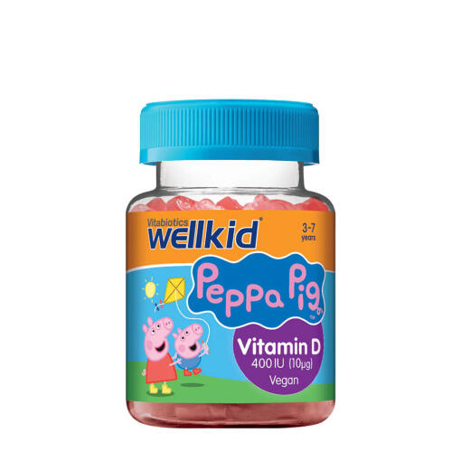 Vitabiotics - Vitabiotics Wellkid Peppa Pig Vitamin D 400 IU  (30 Gummies