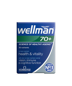 Vitabiotics - Vitabiotics Wellman 70+ (30 Tablets)