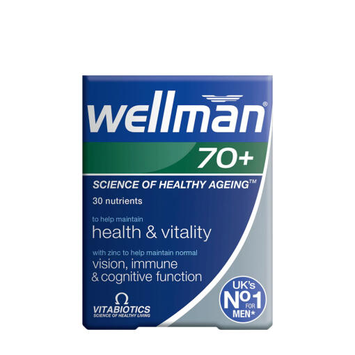 Vitabiotics - Vitabiotics Wellman 70+ (30 Tablets)