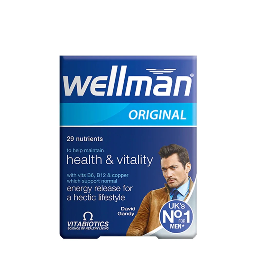 Vitabiotics - Vitabiotics Wellman Original - Multvitamin For Men (30 Tablets)