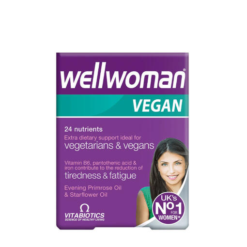 Vitabiotics - Vitabiotics Wellwoman Vegan (60 Tablets)