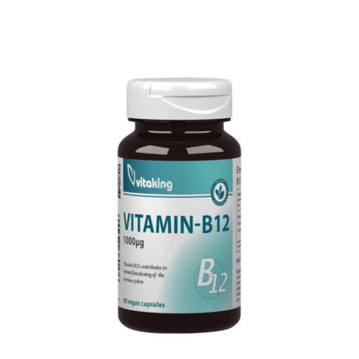 Vitaking - Vitaking B-12 Vitamin Vege (60 Veg Capsules)