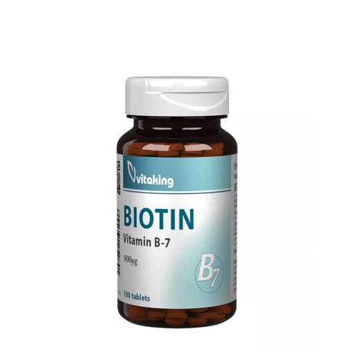 Vitaking - Vitaking B7 Biotin 900 mcg (100 Tablets)
