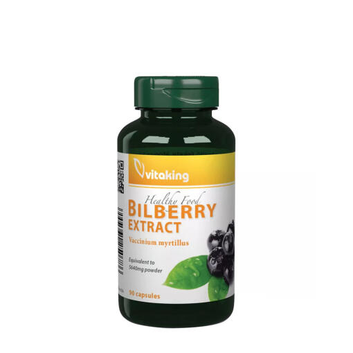 Vitaking - Vitaking Bilberry Extract 470 mg (90 Capsules)