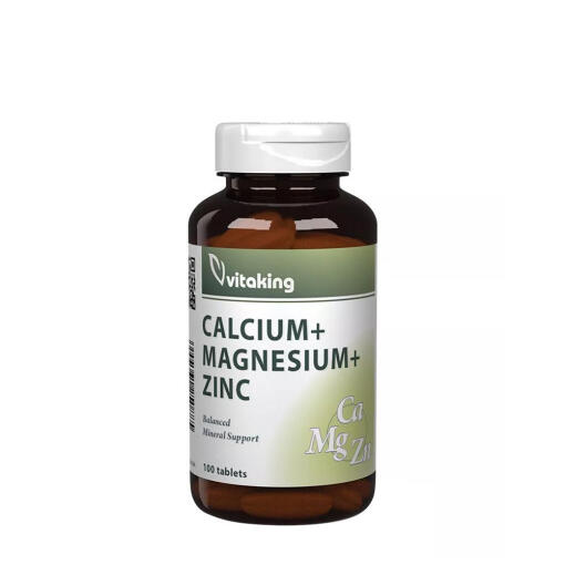 Vitaking - Vitaking CalMag-Zinc (Calcium +Magnesium +Zinc) (100 Tablets)