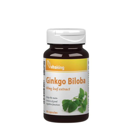 Vitaking - Vitaking Ginkgo Biloba 60mg Leaf Extract (90 Capsules)