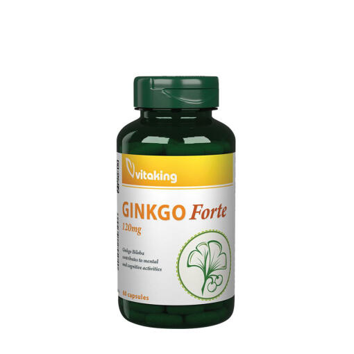 Vitaking - Vitaking Ginkgo Biloba Forte 120mg (60 Capsules)