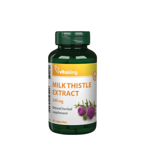 Vitaking - Vitaking Milk Thistle extract 500 mg  (80 Capsules)