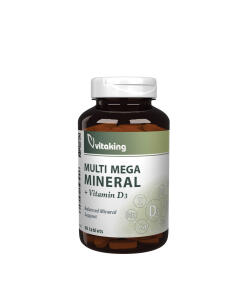 Vitaking - Vitaking Multi Mega Mineral + D3 (90 Tablets)
