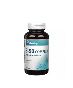 Vitaking - Vitaking Vitamin B-50 Complex (60 Tablets)
