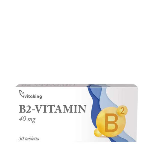Vitaking - Vitaking Vitamin B2 40 mg (30 Tablets)
