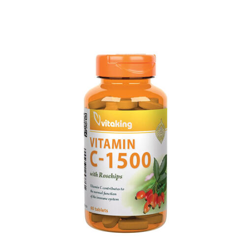 Vitaking - Vitaking Vitamin C-1500 With Rosehips (60 Tablets)
