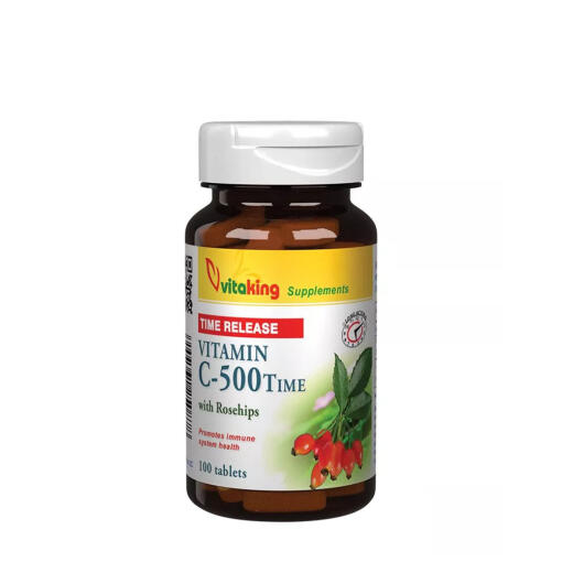 Vitaking - Vitaking Vitamin C-500 Time Release with Rosehips (100 Tablets)