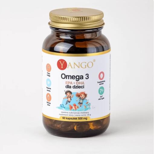 Yango - YANGO Omega 3 for kids EPA + DHA (60 caps)
