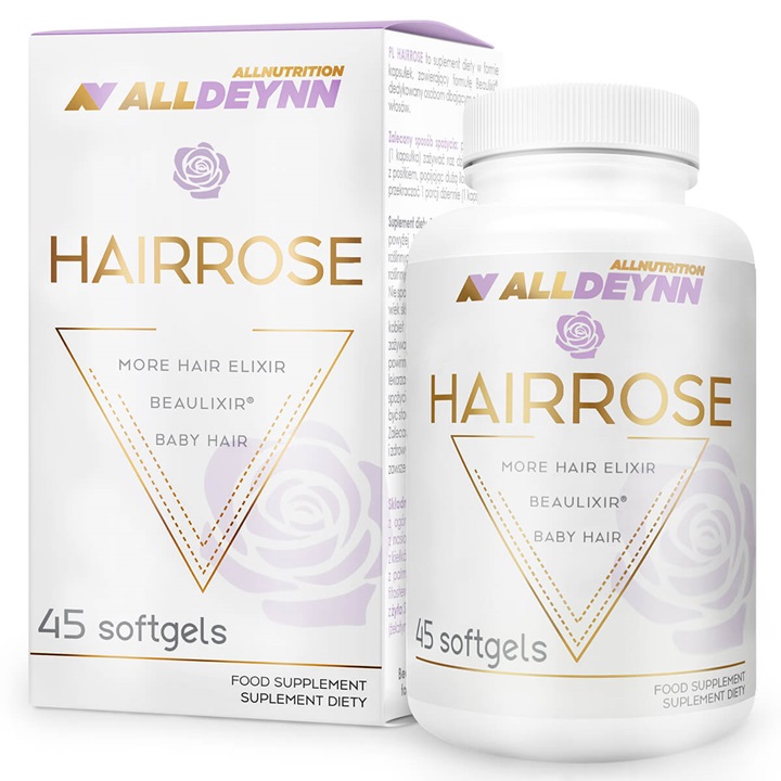 Allnutrition - AllDeynn Hairrose - 45 softgels