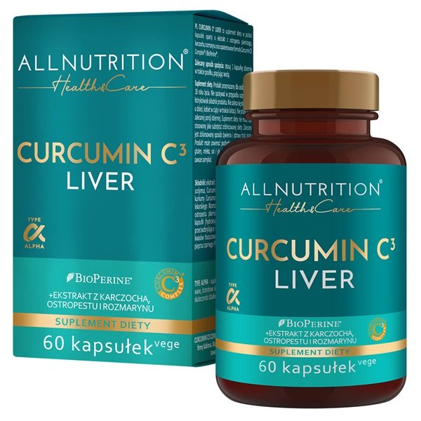 Allnutrition - Health & Care Curcumin C3 Liver - 60 vcaps