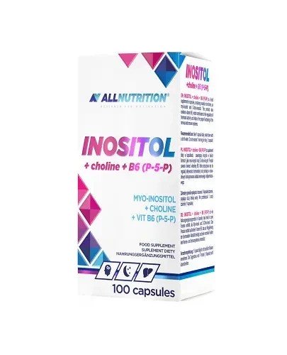 Allnutrition - Inositol + Choline + B6 (P-5-P) - 100 caps