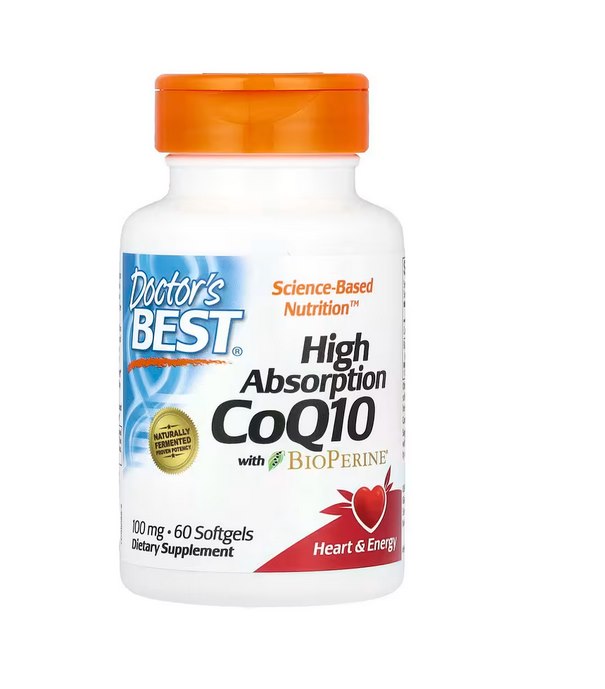 Doctor's Best - High Absorption CoQ10 with BioPerine