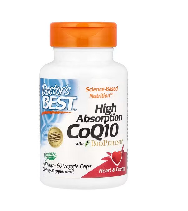 Doctor's Best - High Absorption CoQ10 with BioPerine