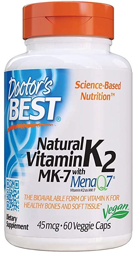 Doctor's Best - Natural Vitamin K2 MK7 with MenaQ7