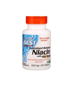 Doctor's Best - Time-release Niacin with niaXtend