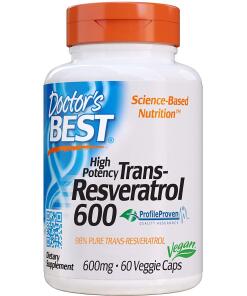 Doctor's Best - Trans-Resveratrol 600
