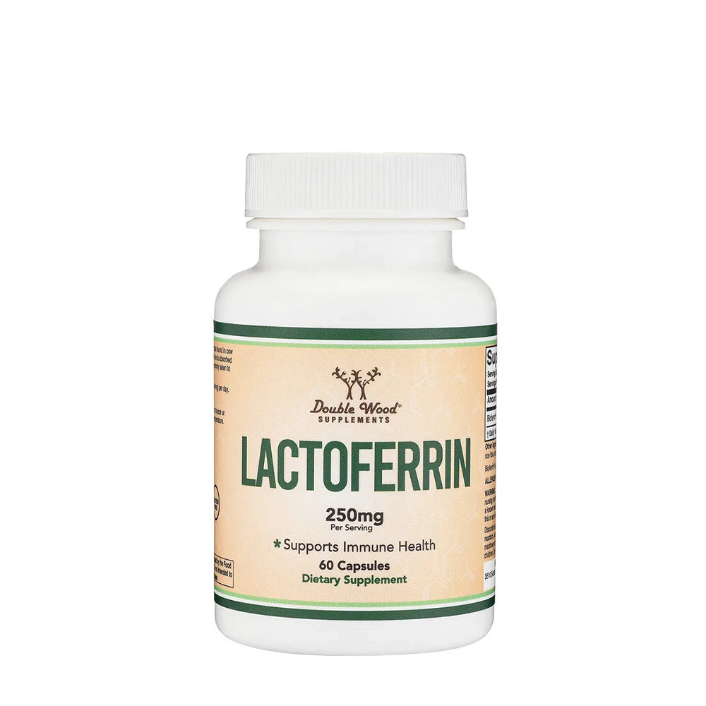 Double Wood Supplements - Double Wood Supplements Lactoferrin (60 Capsules)