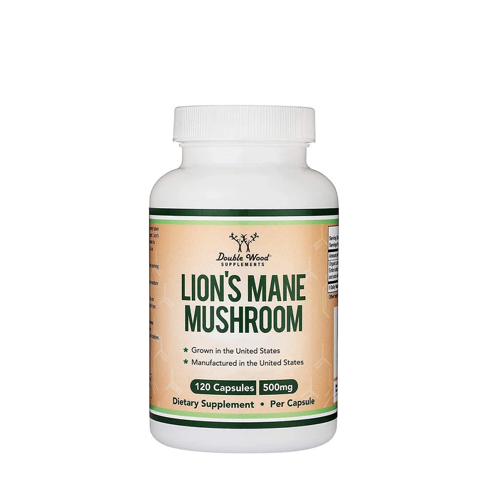 Double Wood Supplements - Double Wood Supplements Lion's Mane Mushroom (120 Capsules)